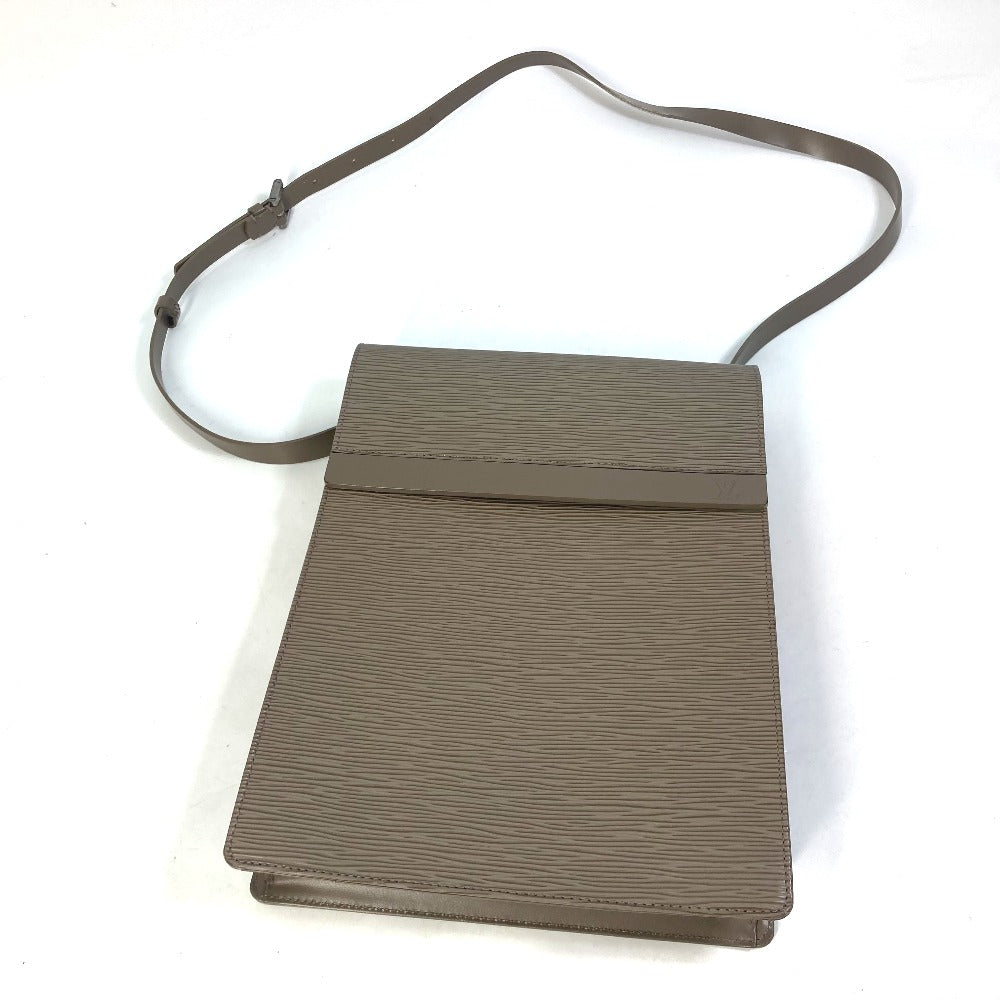 LOUIS VUITTON M5247C Epi Ramatuelle Shoulder Bag, Crossbody Pochette, Epi Leather, Pepper Brown, Women's