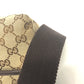 GUCCI 131236 GG Body Bag, Waist Pouch, Belt Bag, Waist Bag, GG Canvas, Unisex, Beige/Brown