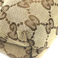 GUCCI 131236 GG Body Bag, Waist Pouch, Belt Bag, Waist Bag, GG Canvas, Unisex, Beige/Brown