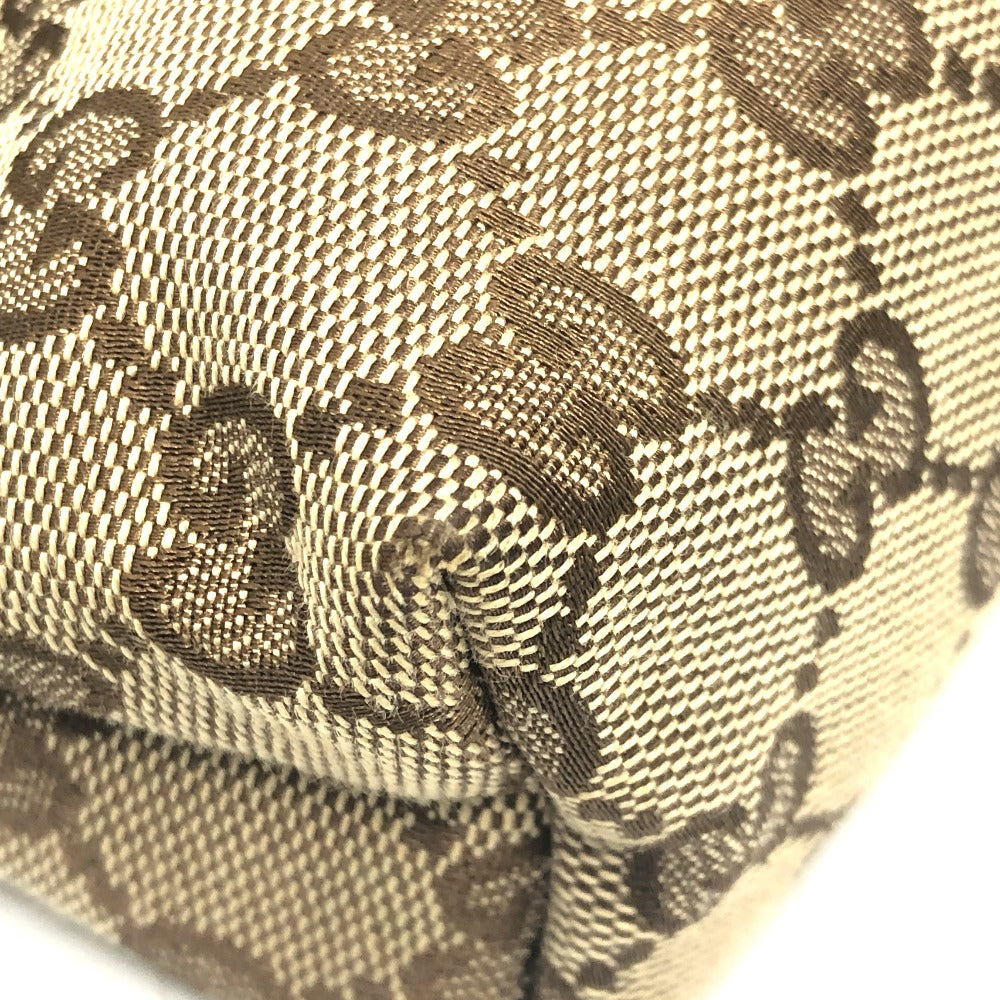GUCCI 131236 GG Body Bag, Waist Pouch, Belt Bag, Waist Bag, GG Canvas, Unisex, Beige/Brown