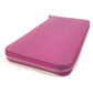HERMES Azap Long Silk-in Round Zip Wallet, Epsom Leather, Women's, Tosca Purple