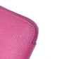 HERMES Azap Long Silk-in Round Zip Wallet, Epsom Leather, Women's, Tosca Purple