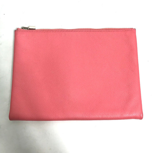 HERMES Atout GM Pouch Evercolor Women's Rose Azalee Pink