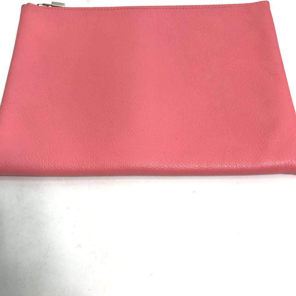 HERMES Atout GM Pouch Evercolor Women's Rose Azalee Pink