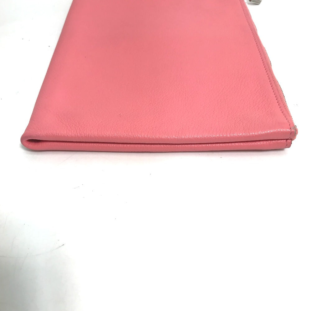 HERMES Atout GM Pouch Evercolor Women's Rose Azalee Pink