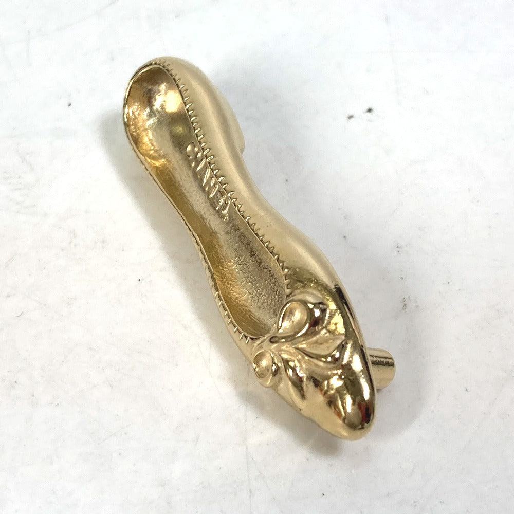 CHANEL パンプス モチーフ ピンブローチ B23A アクセサリー ブローチ GP レディース ゴールド - brandshop-reference