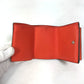 FENDI 8M0426 Peekaboo Trifold Wallet, Leather, Women's, Orange