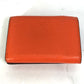 FENDI 8M0426 Peekaboo Trifold Wallet, Leather, Women's, Orange