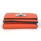 FENDI 8M0426 Peekaboo Trifold Wallet, Leather, Women's, Orange