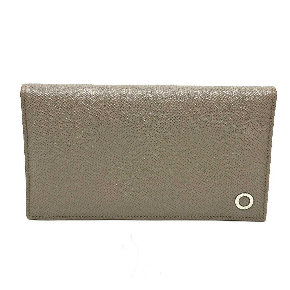 BVLGARI BVLGARI Women's Leather Bi-fold Wallet Gray