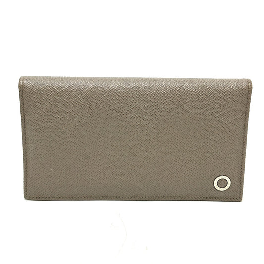 BVLGARI BVLGARI Women's Leather Bi-fold Wallet Gray
