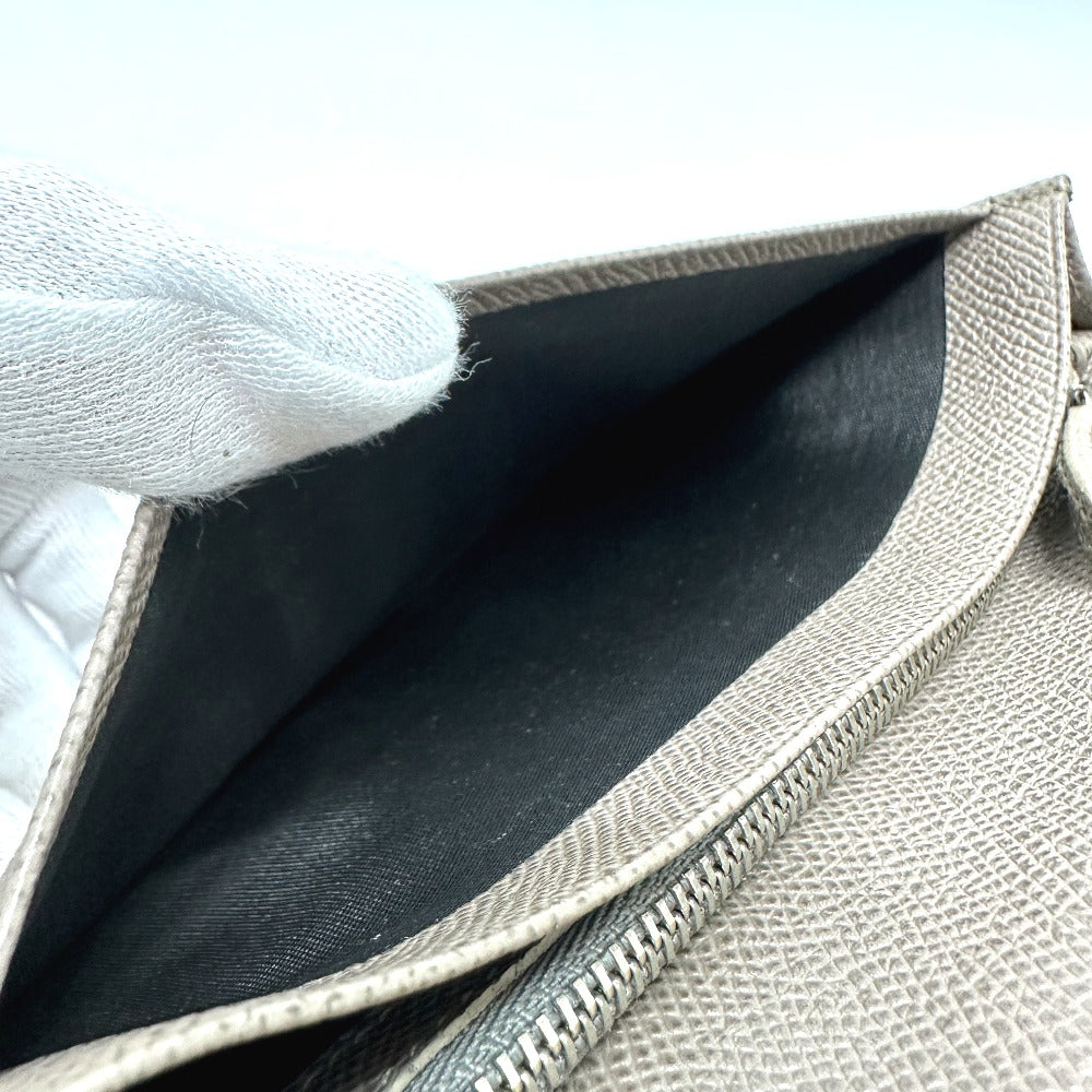 BVLGARI BVLGARI Women's Leather Bi-fold Wallet Gray
