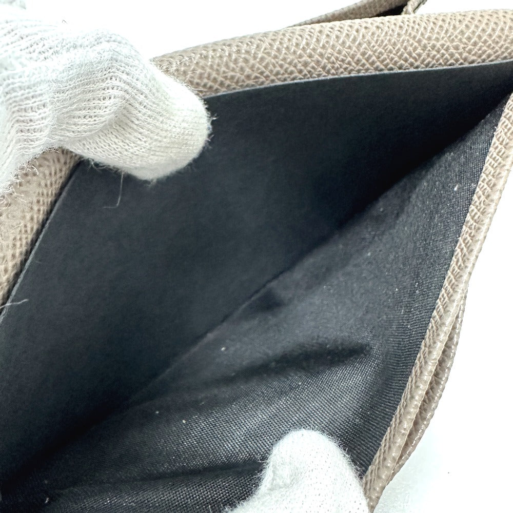 BVLGARI BVLGARI Women's Leather Bi-fold Wallet Gray