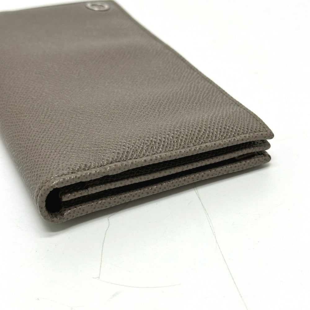 BVLGARI BVLGARI Women's Leather Bi-fold Wallet Gray