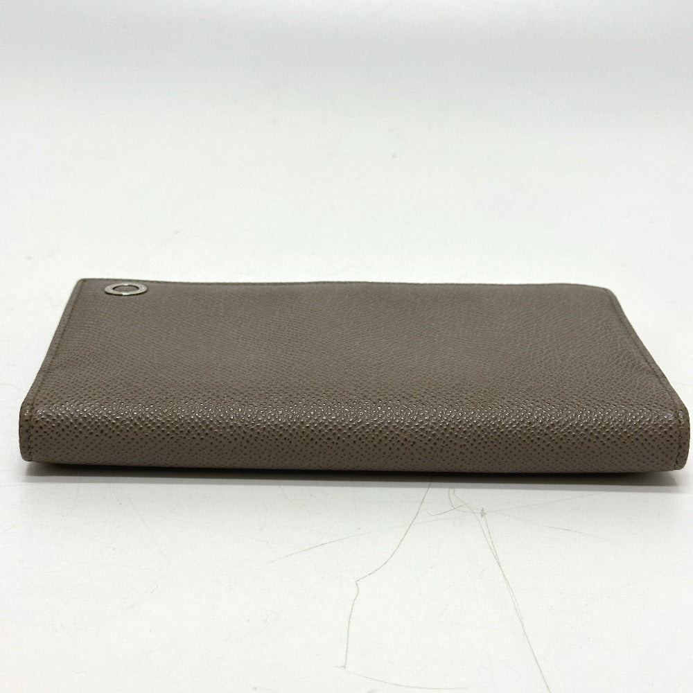 BVLGARI BVLGARI Women's Leather Bi-fold Wallet Gray