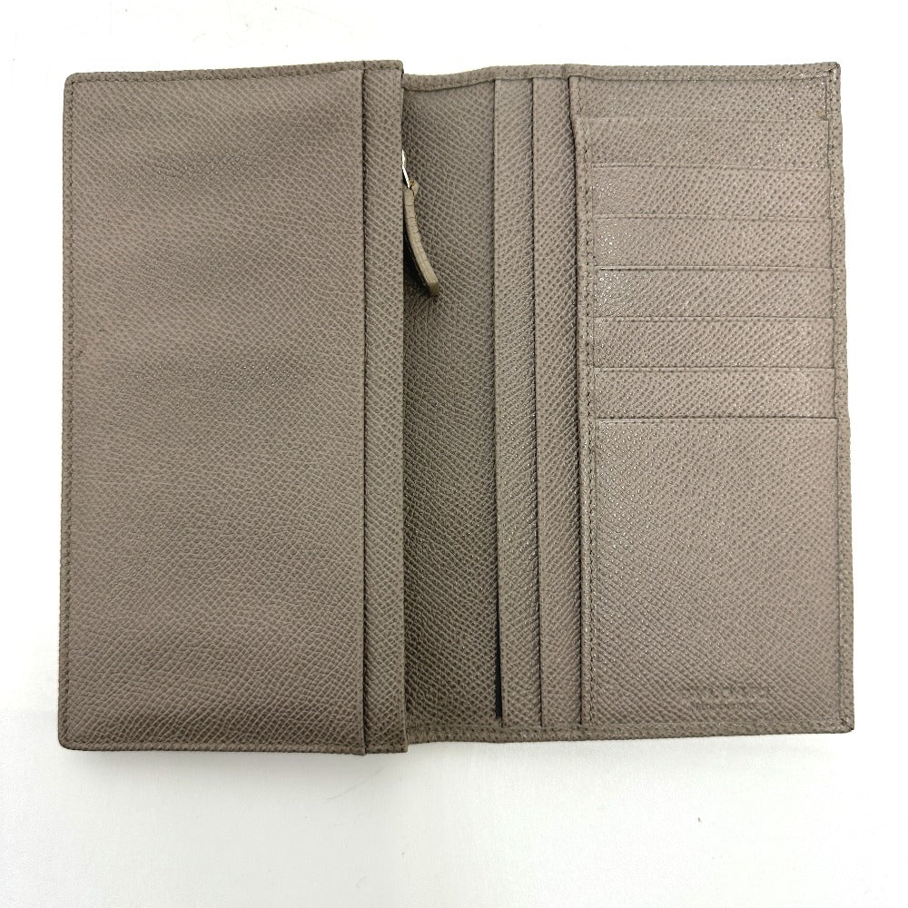 BVLGARI BVLGARI Women's Leather Bi-fold Wallet Gray