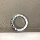 BVLGARI ブルガリ ブルガリ ロゴクリップ 2つ折り 2つ折り財布 レザー レディース グレー×イエロー