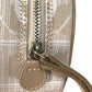 CHANEL A17682 โลโก้ CC New Travel Line กระเป๋าคลัทช์ กระเป๋าใส่เครื่องสำอาง ผ้าแคนวาส สำหรับผู้หญิง สีเบจ