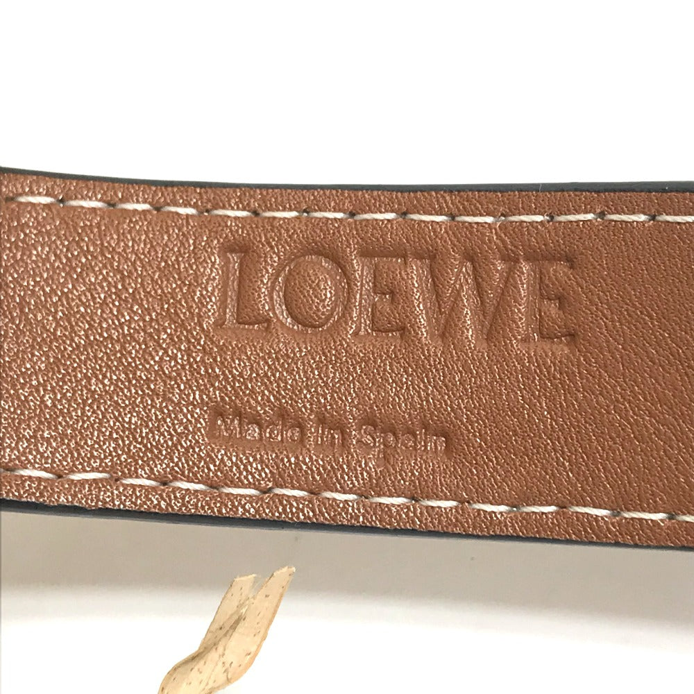 LOEWE 327.02.S92 アナグラム ストローバッグ バスケット スモール 籠バッグ ハンドバッグ ラフィア レディース ベージュ - brandshop-reference