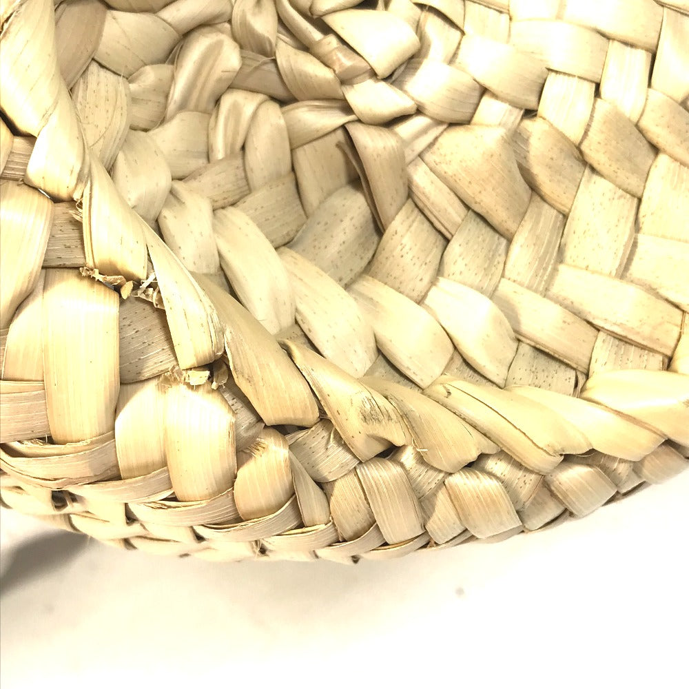 LOEWE 327.02.S92 アナグラム ストローバッグ バスケット スモール 籠バッグ ハンドバッグ ラフィア レディース ベージュ - brandshop-reference