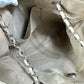 CHANEL Coco Mark Chain Bag, 2-Way Tote Bag, Shoulder Bag, Suede, Women's, Beige