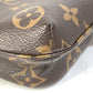 LOUIS VUITTON M80746 Monogram Utility Crossbody Pochette Chain Bag Handbag Shoulder Bag Monogram Canvas Women's Brown