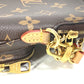 LOUIS VUITTON M80746 Monogram Utility Crossbody Pochette Chain Bag Handbag Shoulder Bag Monogram Canvas Women's Brown