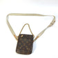 LOUIS VUITTON M80746 Monogram Utility Crossbody Pochette Chain Bag Handbag Shoulder Bag Monogram Canvas Women's Brown