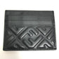 FENDI 8M0423 Baguette Card Holder/Coin Purse/Wallet/Coin Case Leather Women's Black