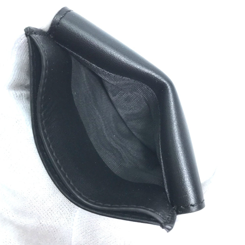 FENDI 8M0423 Baguette Card Holder/Coin Purse/Wallet/Coin Case Leather Women's Black