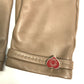 HERMES Heart Dream Love Gloves, Women's Lambskin Etoupe Gloves in Gray