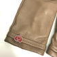 HERMES Heart Dream Love Gloves, Women's Lambskin Etoupe Gloves in Gray