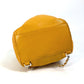CHANEL CC Coco Mark Drawstring Chain Backpack Shoulder Bag in Lambskin, Yellow