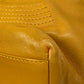CHANEL CC Coco Mark Drawstring Chain Backpack Shoulder Bag in Lambskin, Yellow