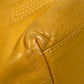 CHANEL CC Coco Mark Drawstring Chain Backpack Shoulder Bag in Lambskin, Yellow