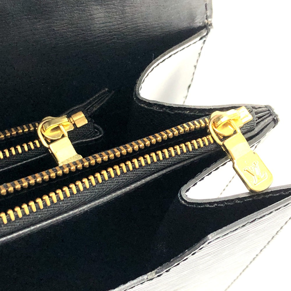 LOUIS VUITTON M52132 Epi Concorde Bag, Business Bag, Handbag, Epi Leather, Women's, Black