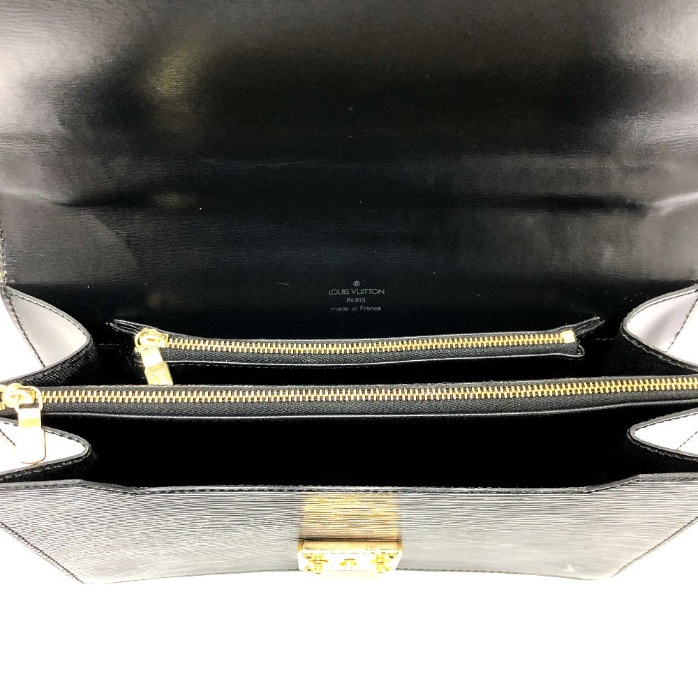 LOUIS VUITTON M52132 Epi Concorde Bag, Business Bag, Handbag, Epi Leather, Women's, Black