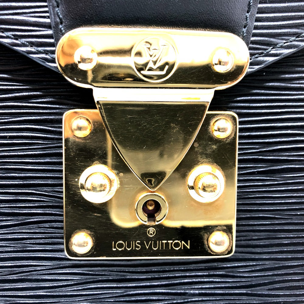LOUIS VUITTON M52132 Epi Concorde Bag, Business Bag, Handbag, Epi Leather, Women's, Black