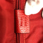 GUCCI 510342 GG カバン ショルダーバッグ ナイロン/レザー レディース レッド