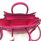 CELINE 18924 Luggage Mini Shopper Bag, 2-Way Handbag, Leather, Women's, Pink