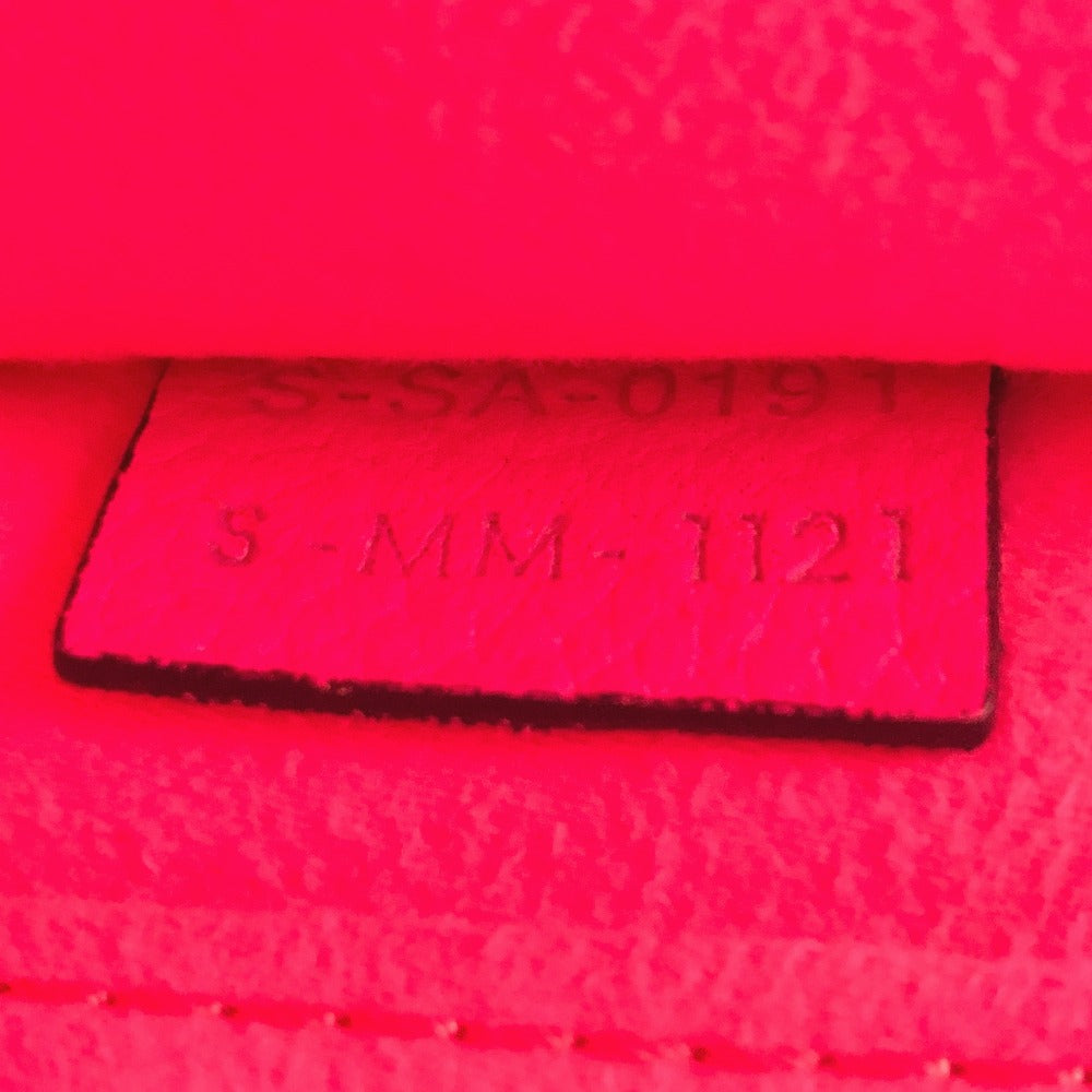 CELINE 18924 Luggage Mini Shopper Bag, 2-Way Handbag, Leather, Women's, Pink