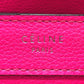 CELINE 18924 Luggage Mini Shopper Bag, 2-Way Handbag, Leather, Women's, Pink