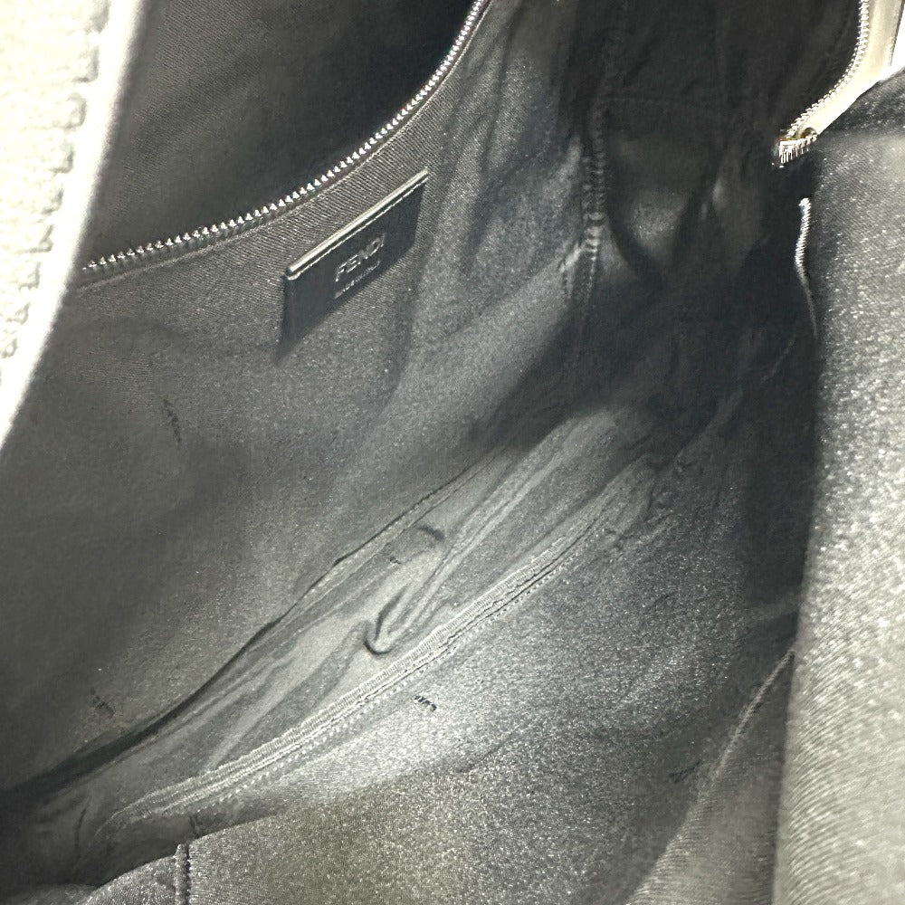 FENDI 7VZ042 ジョシュア・ヴィーダス カリフォルニアスカイ バックパック カバン リュックサック キャンバス/レザー メンズ ホワイト