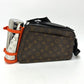 LOUIS VUITTON M46462 モノグラムマカサー バイカー メッセンジャー カバン ショルダーバッグ モノグラムマカサーキャンバス メンズ ブラウン