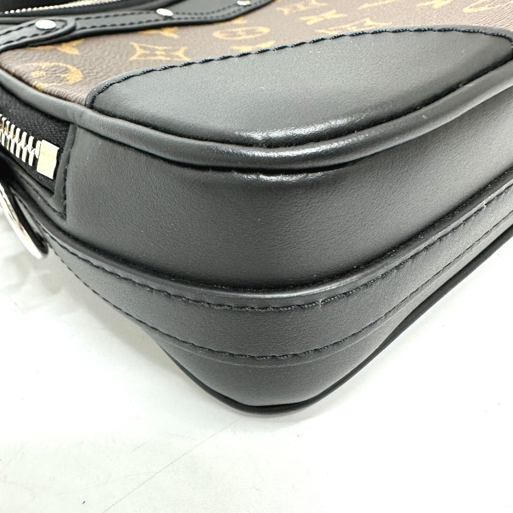 LOUIS VUITTON M46462 モノグラムマカサー バイカー メッセンジャー カバン ショルダーバッグ モノグラムマカサーキャンバス メンズ ブラウン