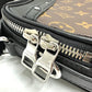 LOUIS VUITTON M46462 モノグラムマカサー バイカー メッセンジャー カバン ショルダーバッグ モノグラムマカサーキャンバス メンズ ブラウン