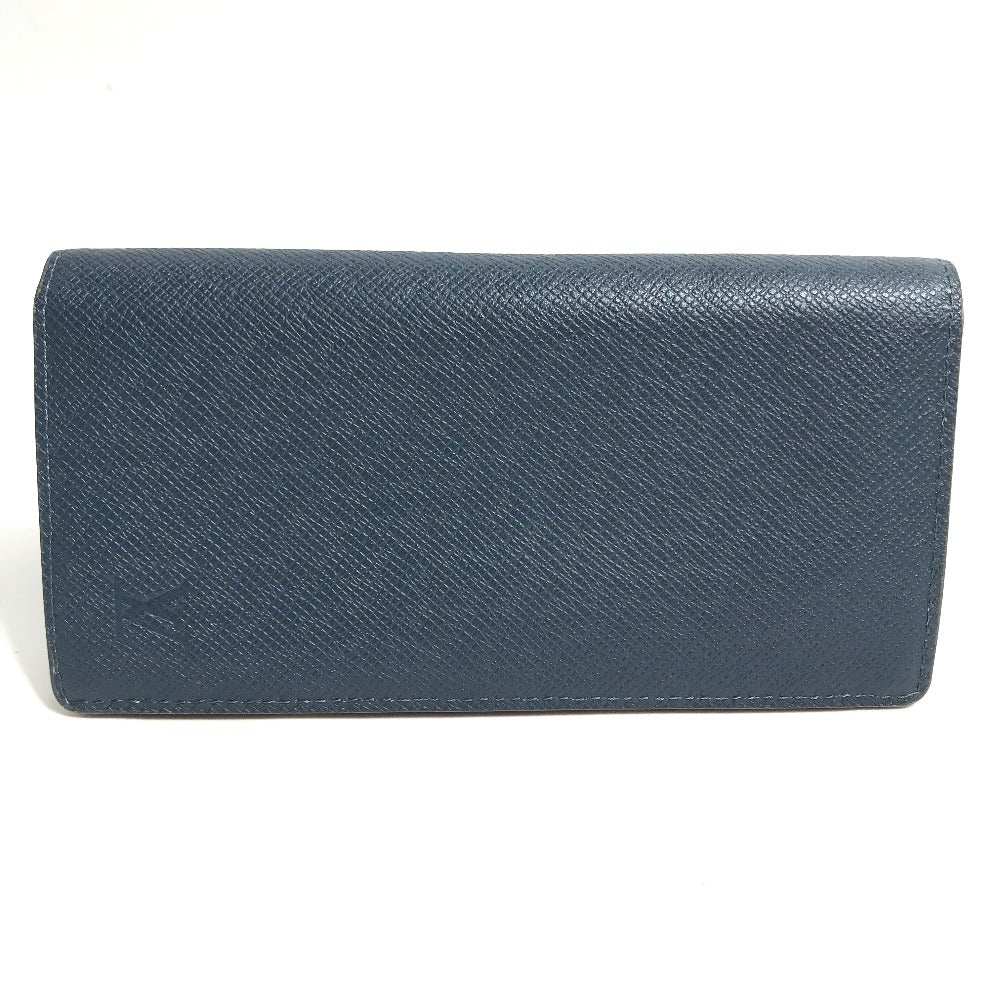 LOUIS VUITTON M30662 タイガ ポルトフォイユ ブラザ ロングウォレット 2つ折り 長財布 タイガレザー メンズ オセアン ブルー