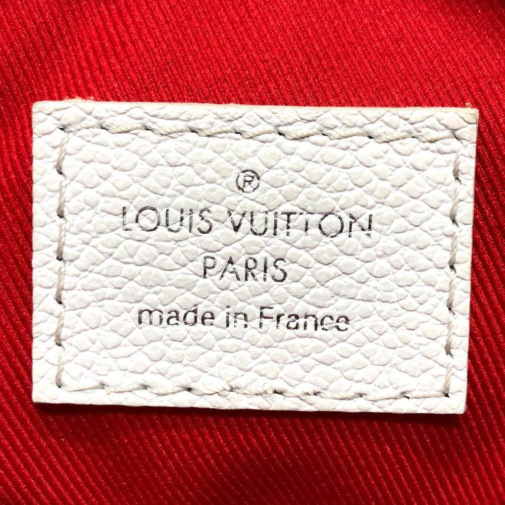 LOUIS VUITTON M20665 Damier Giant Spray Trio Messenger Shoulder Bag in Damier Giant Canvas, Men's, Blanc White