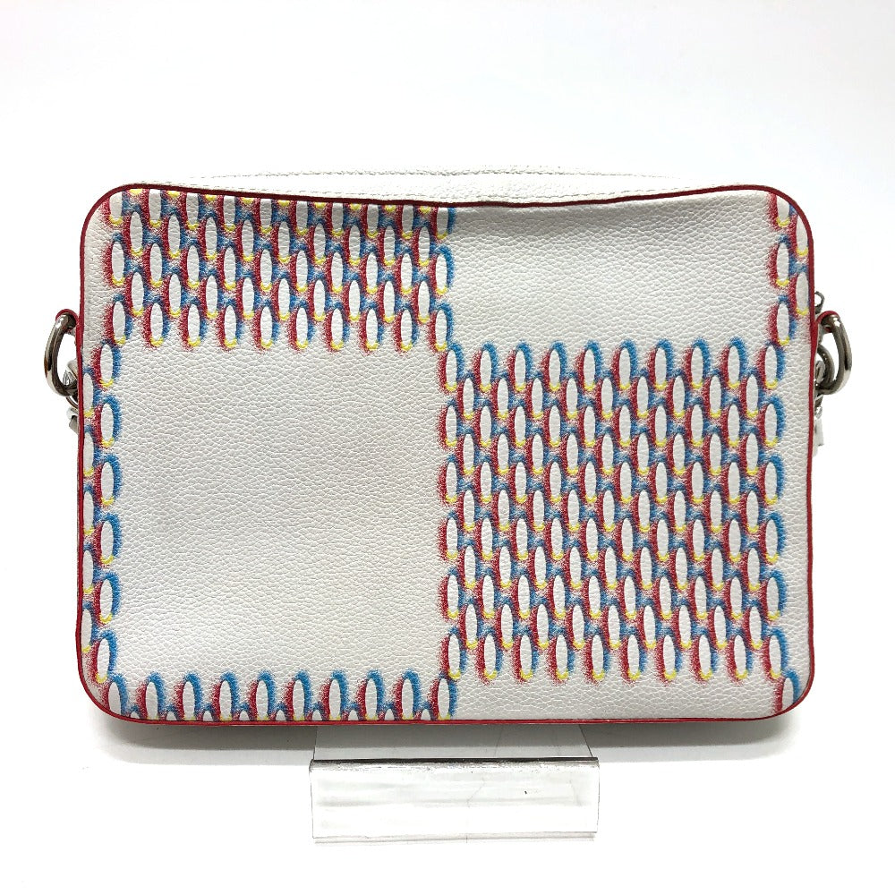 LOUIS VUITTON M20665 Damier Giant Spray Trio Messenger Shoulder Bag in Damier Giant Canvas, Men's, Blanc White