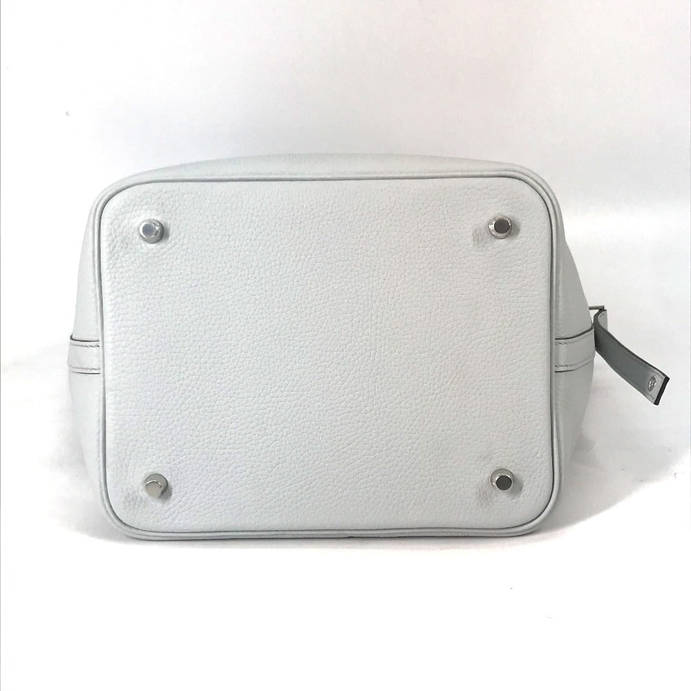 HERMES ピコタンロック MM カバン トートバッグ ハンドバッグ トリヨンクレマンス レディース ブルーペール ブルー - brandshop-reference